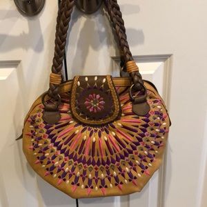 Rare Isabella Fiore mosaic Serena purse